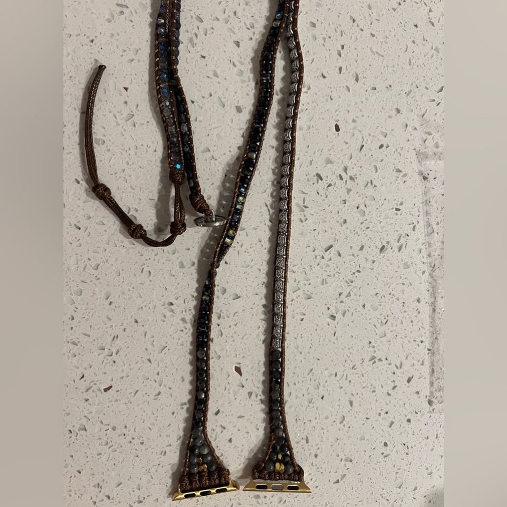 Beaded Apple Watch Band